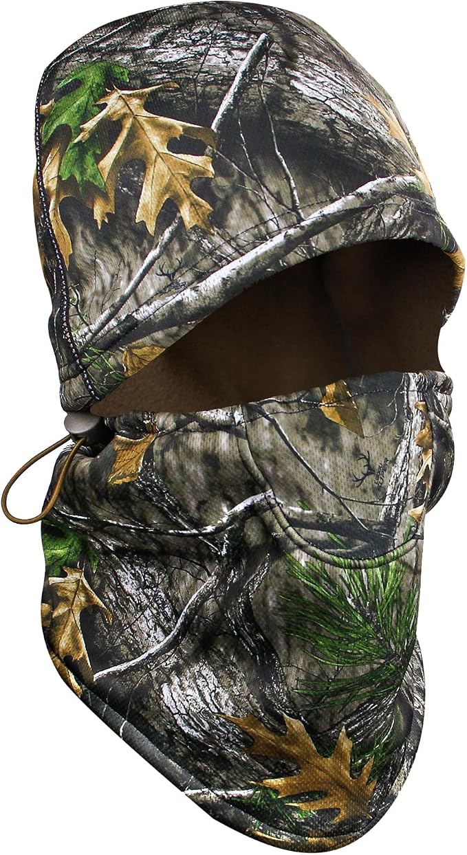 Camouflage balaclava front view